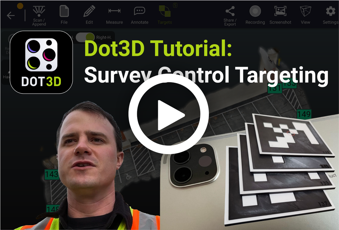 Dot3D Survey Targeting Tutorial